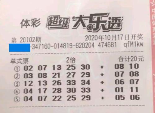 大乐透今天的开奖号,今日幸运号码揭晓，惊喜连连！”